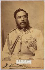 Portrait of King David Kalakaua of Hawaii