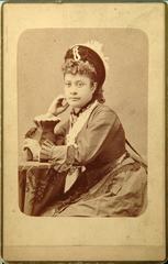 Portrait of Likelike, Hawaiian princess, in traditional attire