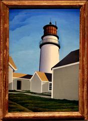 Highland Light lighthouse painting by George C. Ault 1929