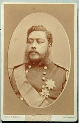 Portrait of King Kalakaua of Hawaii