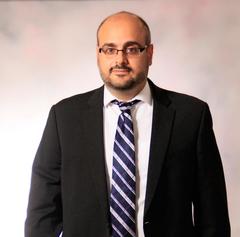 Portrait of Gabriel Vellone political leader in Laval Quebec