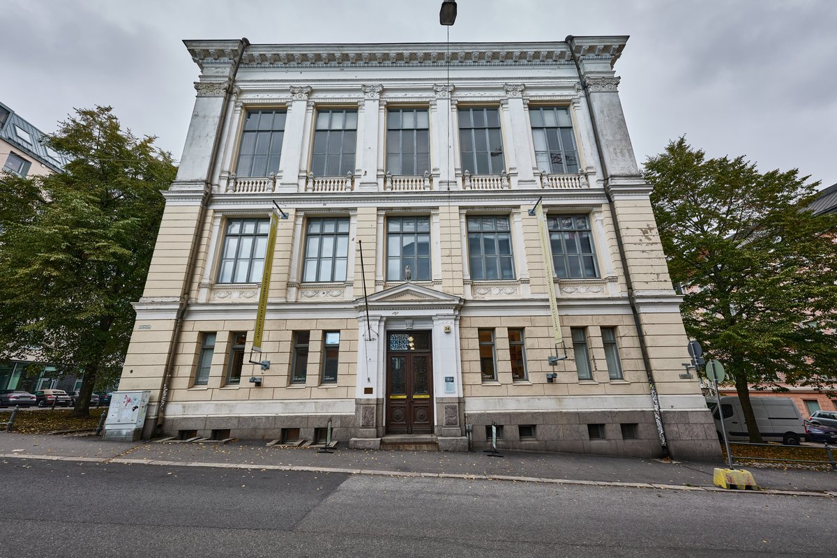 Museum of Finnish Architecture modern building in Helsinki