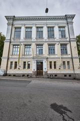 Museum of Finnish Architecture in Helsinki modern glass and concrete building