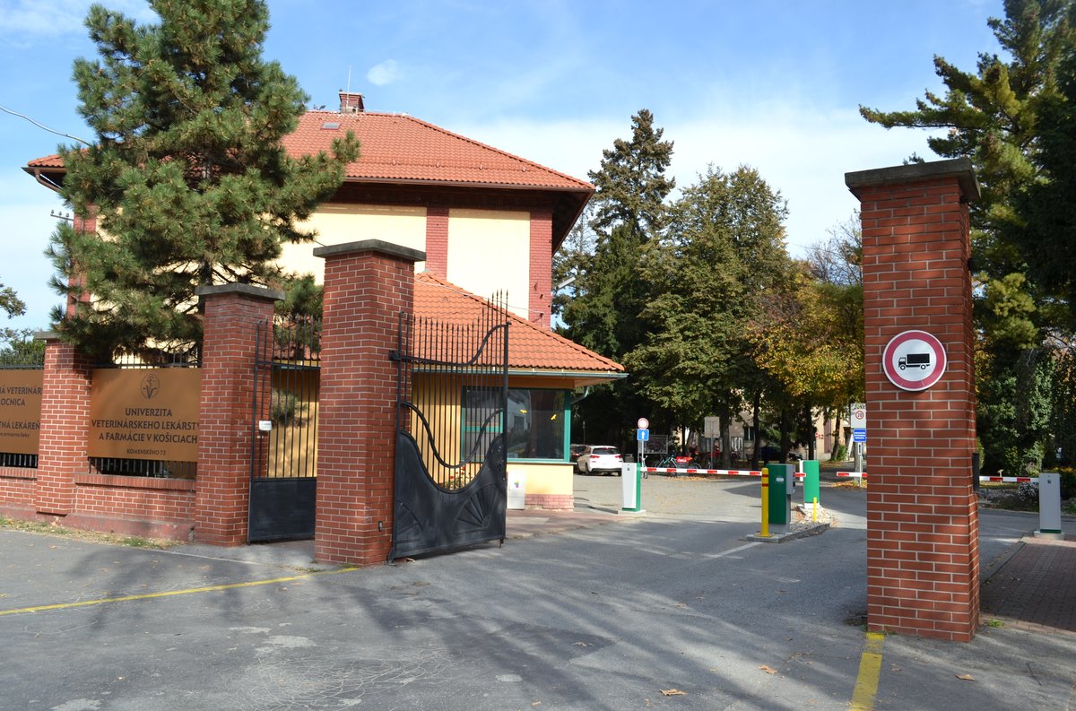 University of Veterinary Medicine and Pharmacy in Košice Slovakia building exterior