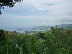 Scenic view of three bays from Karon View Point including Kata Noi, Kata, and Karon bays