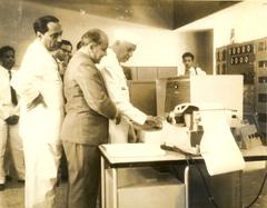 TIFRAC Naming Ceremony with Jawaharlal Nehru and Homi Bhabha