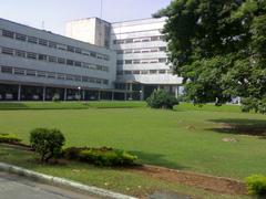 View of Tata Institute of Fundamental Research building with clear sky