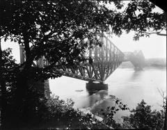 Historic Quebec Bridge captured by Jules Livernois around 1920
