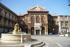 Teatro Massimo Vincenzo Bellini in Catania Sicily
