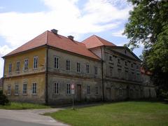 Castle Kyžvart farm building in Czech Republic