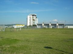 Control tower at Avignon Airport in France