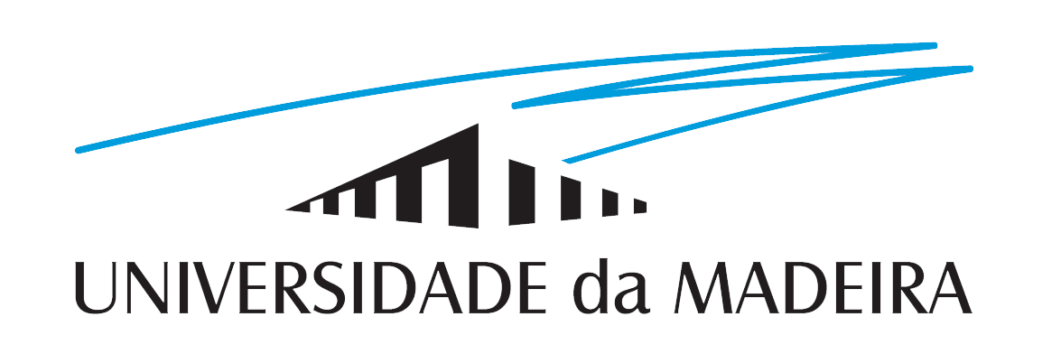 Logo of the University of Madeira with green and yellow elements
