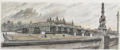 Hungerford Bridge And Golden Jubilee Bridges