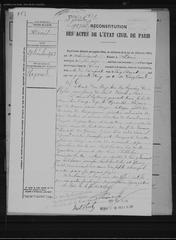 Burial record of French painter Hyacinthe Rigaud dated December 30, 1743, from Saint-Roch Church parish registers in Paris