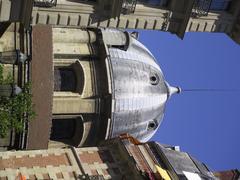 Saint Roch Dome, Paris beautiful baroque church dome against a clear blue sky
