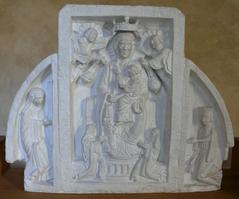 Tympanon of St. George's Monastery plaster cast