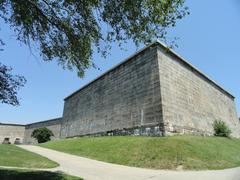 Fort Independence on Castle Island in Boston, Massachusetts