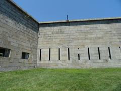 Fort Independence on Castle Island in Boston Massachusetts USA