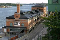 Stora Tullhuset building housing Fotografiska museum in Stockholm seen from Katarinavägen