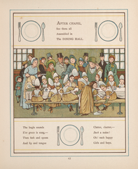 Illustration of The Foundling Hospital from London Town book