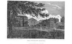 Historic image of The Foundling Hospital from 1820 by Brayley