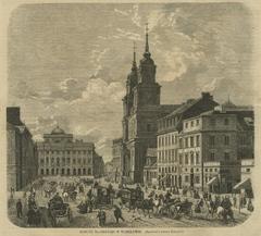 Kościół Śto-Krzyski church building in Warsaw with classical architecture