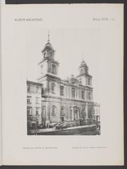 19th century architectural album cover from Warsaw featuring historic building illustrations