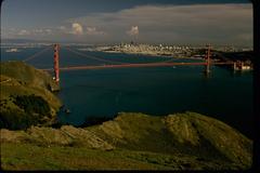 View of the Golden Gate National Recreation Area with iconic landscape and historical significance