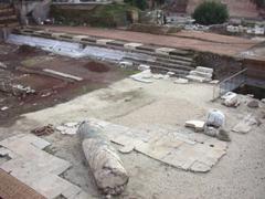 Northwest corner of the Pax temple in Rome
