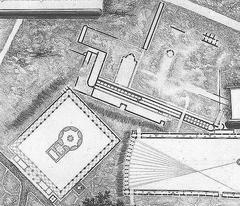 Site plan of the Mausoleum of Romulus at the Villa of Maxentius