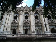 Music conservatory building in Havana Cuba with colonial architecture