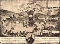 Execution of Martinovics and comrades on Vérmező in 1795