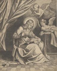 The Annunciation painting by Guido Reni