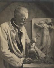 Portrait of Lucien Decheneaux in 1924 by Jack Cato