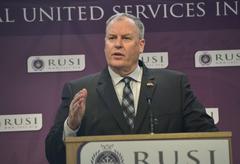 Deputy Secretary of Defense Bob Work speaking at Royal United Services Institute London