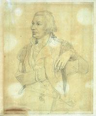 Portrait of Horatio Nelson in rear-admiral uniform at Palermo in 1799 by C. Grignon