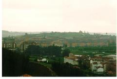 General view of La Luz neighborhood in Avilés