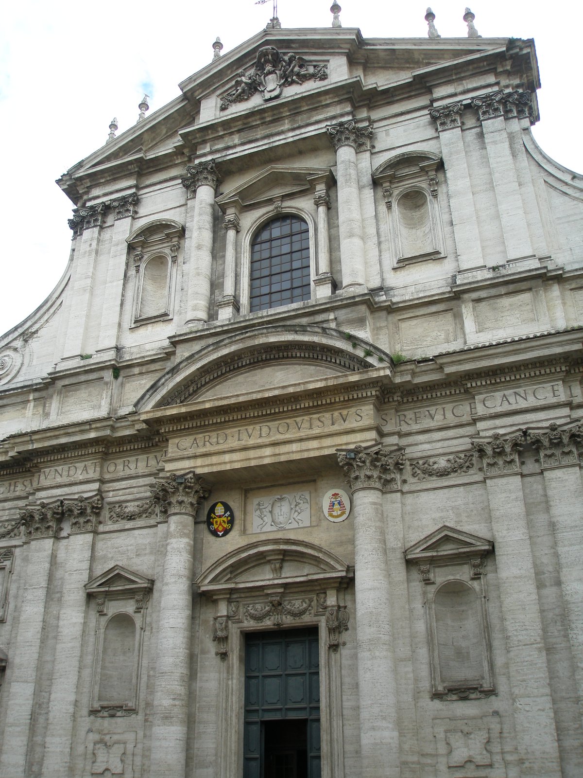 Facade of the Church of Sant'Ignazio in Rome