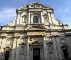 Sant'Ignazio Church exterior in Rome