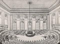Inauguration ceremony of Josephinian military academy for surgery in Vienna, 1785
