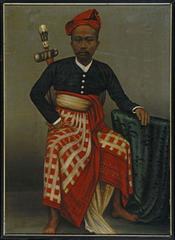 Portrait of Anak Agung Madé Karang Asam, illegitimate son of the last king of Lombok