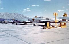 57th Fighter-Interceptor Group aircraft at Elmendorf Air Force Base Alaska 1951