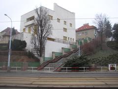Villa Müller modernist architecture in Prague by Adolf Loos