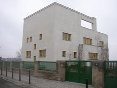Villa Müller by Adolf Loos in Prague-Střešovice, Czech Republic exterior view