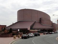 Joseph Meyerhoff Symphony Hall exterior in Baltimore Maryland