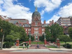 Billings Hospital Administration Building at Johns Hopkins Hospital in Baltimore photographed in 2019