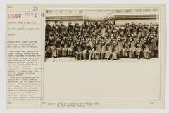 Nurses from Johns Hopkins Hospital in New York en route to France for World War I service