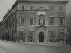 Palace of the Propagation of the Faith in Rome in the 1930s
