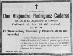 Necrolóxica de Alejandro Rodríguez Cadarso published in El Eco de Santiago by USC