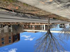 Defunct ODU maglev guideway over Hampton Boulevard without rails